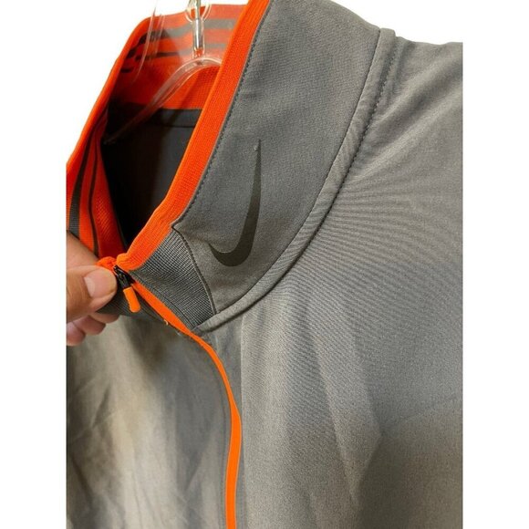 NIKE Athletic Performance Sleeveless Windbreaker Golf Vest Jacket XXL Half Zip - Picture 4 of 9